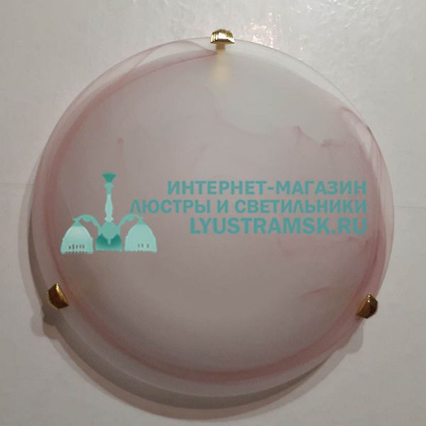Светильник настенно-потолочный LyustraMsk ЛС 261 на 2 лампы D-30