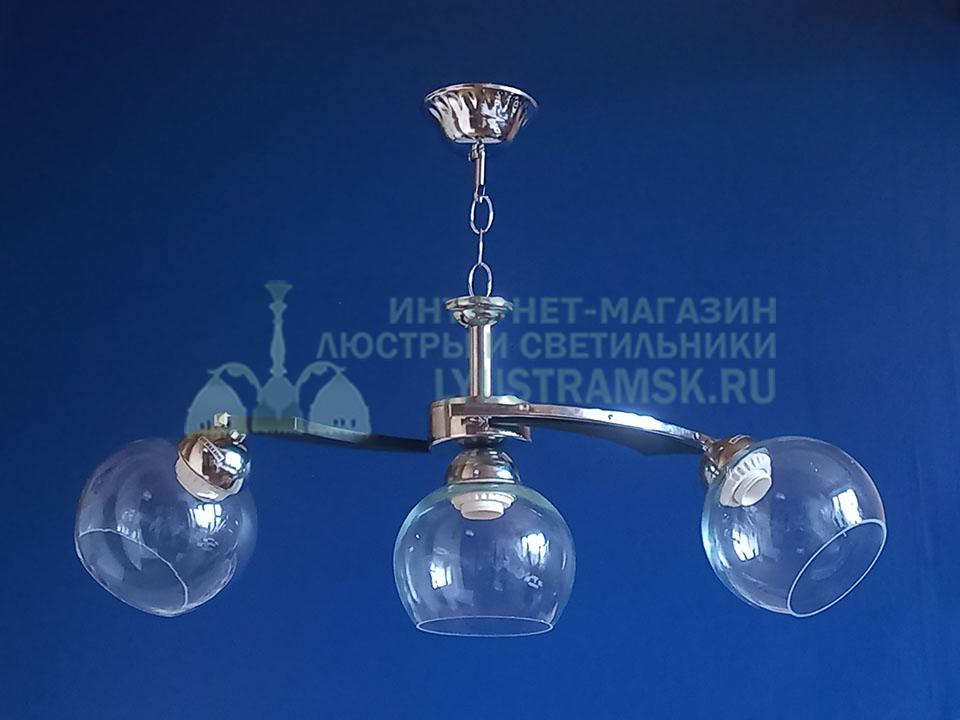 Люстра подвесная LyustraMsk ЛС 673/3 хром венге